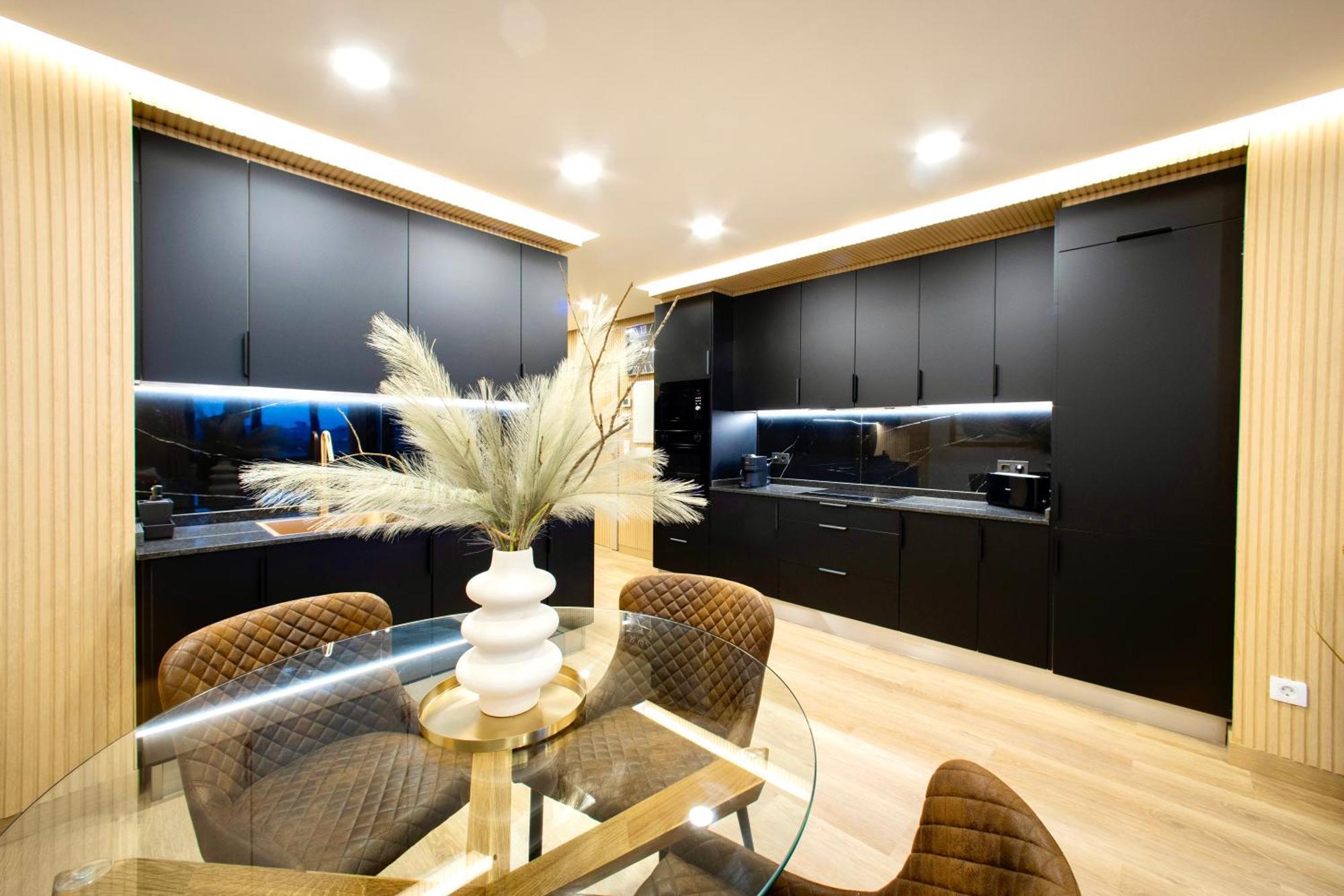 Ferienwohnung Lucus Skyline & Terrace Lugo Exterior foto