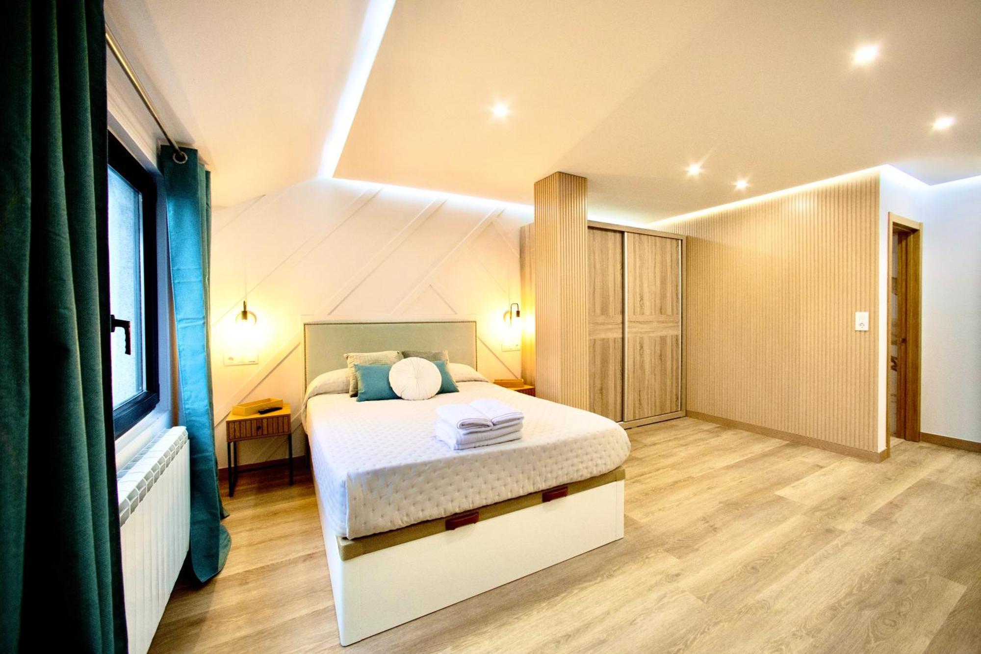 Ferienwohnung Lucus Skyline & Terrace Lugo Exterior foto