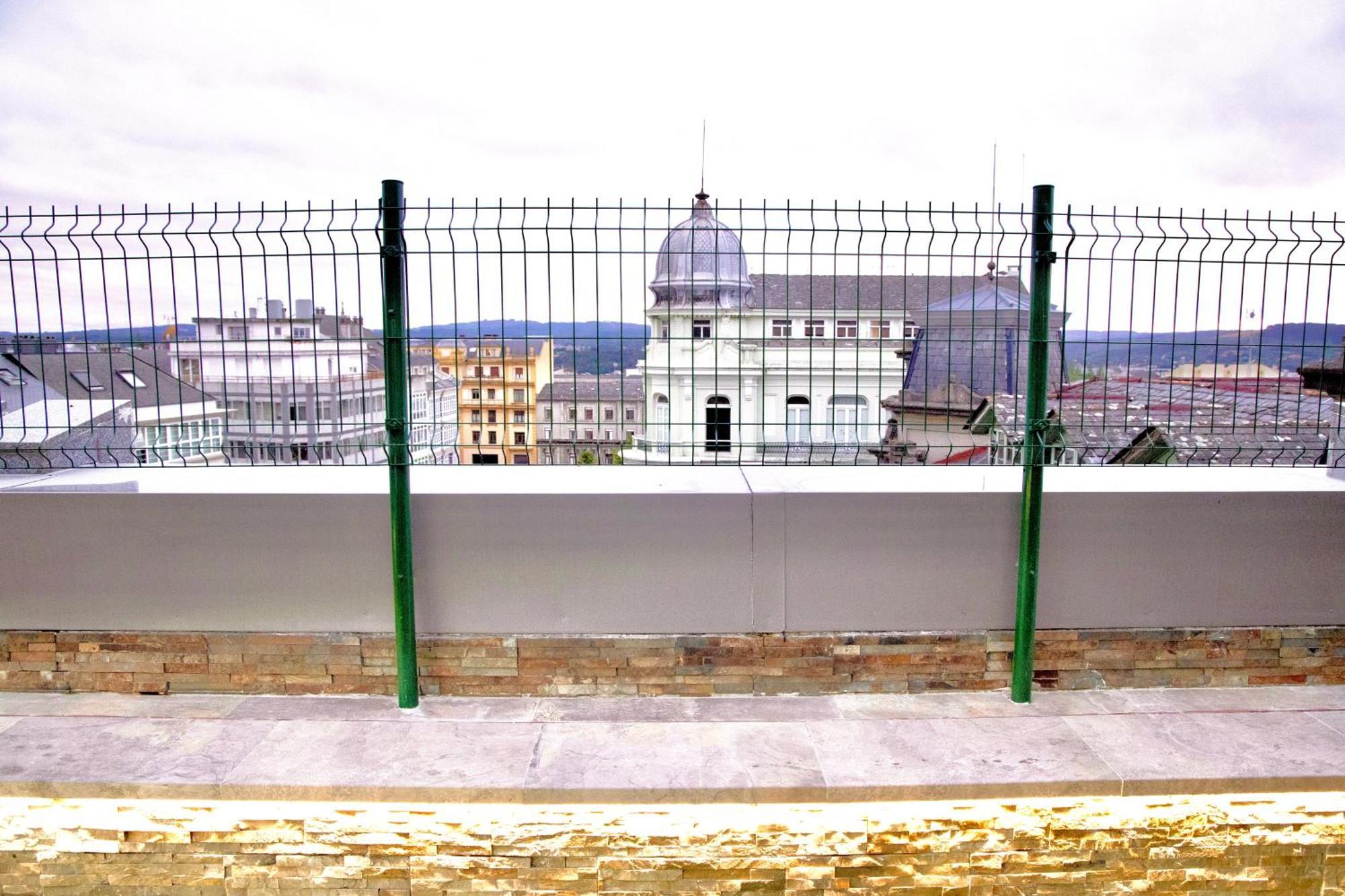 Ferienwohnung Lucus Skyline & Terrace Lugo Exterior foto