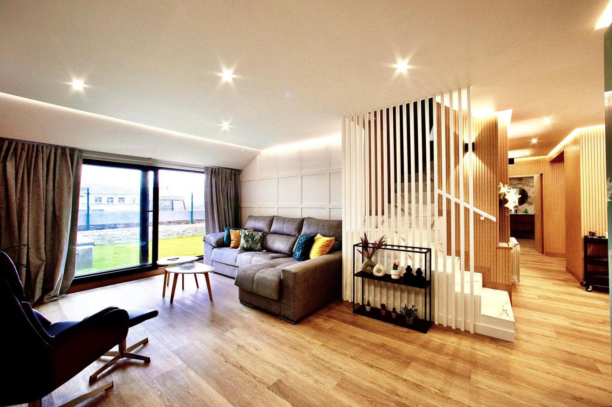Ferienwohnung Lucus Skyline & Terrace Lugo Exterior foto