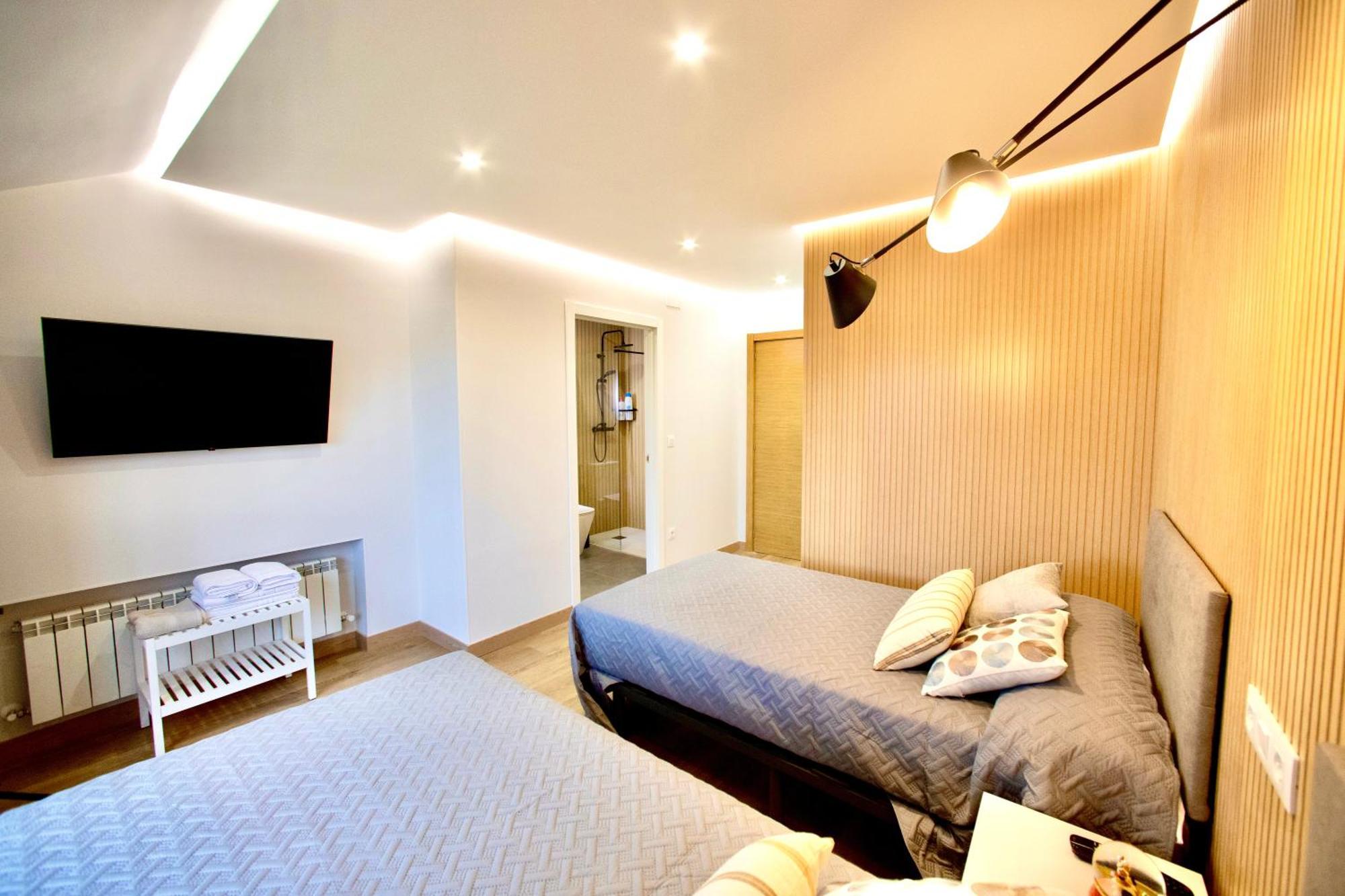 Ferienwohnung Lucus Skyline & Terrace Lugo Exterior foto
